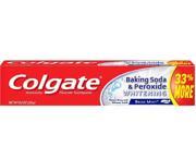 Colgate Baking Soda - Peroxide Whitening Toothpaste, Brisk Mint 8 Oz (Pack of 7)