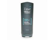 Dove Men + Care Body - Face Wash, Clean Comfort 18 Oz (Pack of 4)
