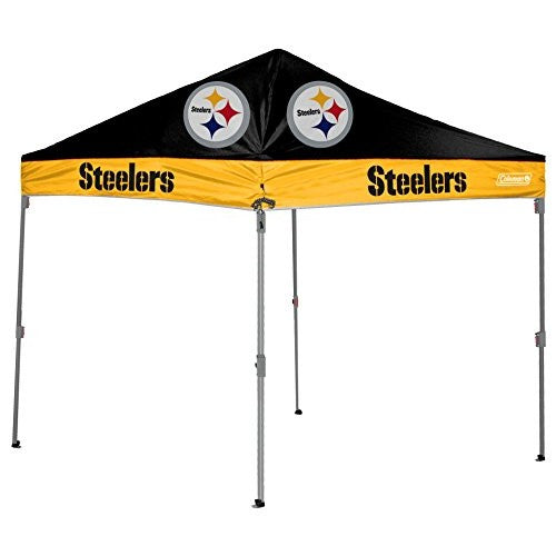 Denver Broncos Coleman 10' X 10' 2-Tone Straight Leg Canopy Tent