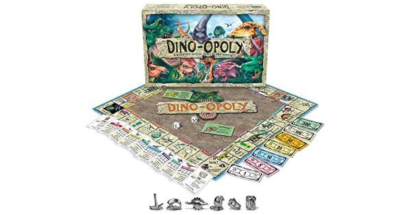 Dino-Opoly Monopoly Board Game