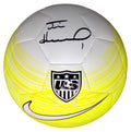Tim Howard Signed Authentic Team USA Nike Yellow Soccer Ball SI+Howard Holo