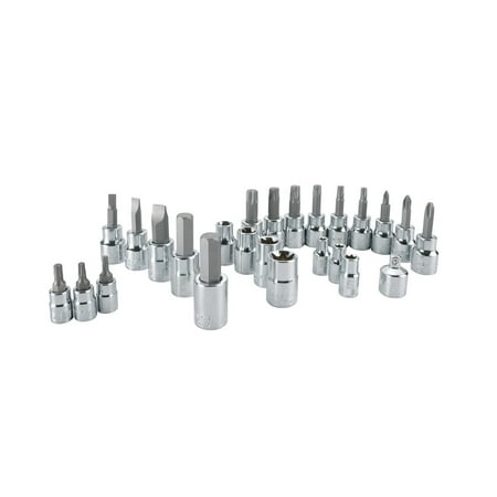 1PC Craftsman Craftsman CMMT99258 6 Point Socket & Bit Set  Polished Chrome