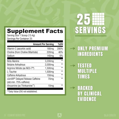 Ryse Supplements, Ryse Pre-Workout Baja Cooler, 340 Grams