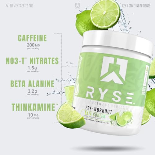 Ryse Supplements, Ryse Pre-Workout Baja Cooler, 340 Grams