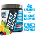 Bpi Sports Best Creatine Supplement ICY Blue Raz Multi-Color