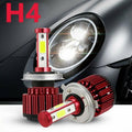 2000W 300000lm 6000K 4 Side CREE LED Headlight Kits H4 9003 HB2 Hi/Low Beam Bulb
