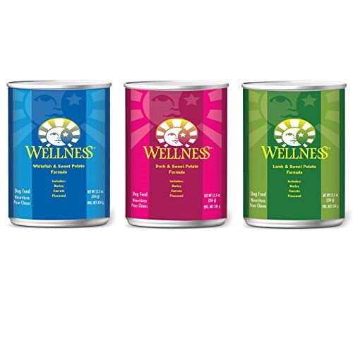 Wellness Complete Dog Food Variety Pack - 3 Flavors 12 Pack