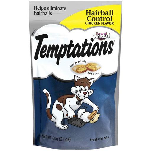 Temptations Hairball Control Treats for Cats, Chicken Flavor, (12) 2.1 Oz.