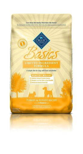 Blue Buffalo Basics Limited-Ingredient Dry Adult Dog Food 24 Lb Free Shipping