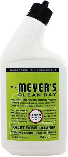 Mrs Meyers Clean Day Toilet Bowl Cleaner, Lemon Verbena 24 Oz (Pack of 4)