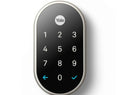 Smart Door Lock Yale Satin Nickel Nest Connect Home Access One Touch Locking