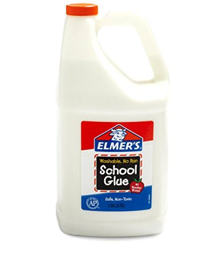 Elmers Glue 1 Gallon 1 Count Liquid School Glue Washable Great for Making Slime