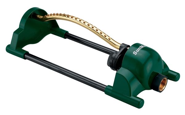 Orbit 3600 Sq Ft Metal Oscillating Sprinkler for Yard & Grass Watering - 58294N
