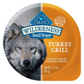 Blue Buffalo Blue Wilderness Trail Trays Turkey Grill Wet Dog Food, 3.5 Oz.