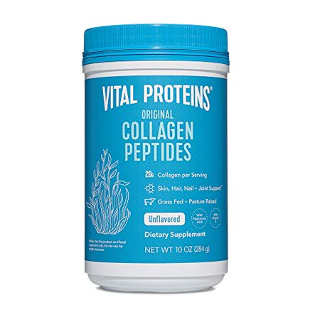 Vital Proteins Collagen Powder Supplement Hydrolyzed Peptides - Non-GMO  Dairy&Gluten Free Unflavored 10oz