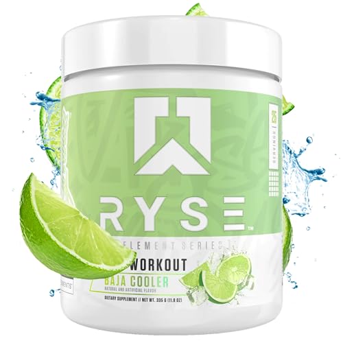 Ryse Supplements, Ryse Pre-Workout Baja Cooler, 340 Grams