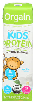 Orgain, Pediatric Oral Supplement Kids Protein Organic Nutritional Shake, 8.25 Oz