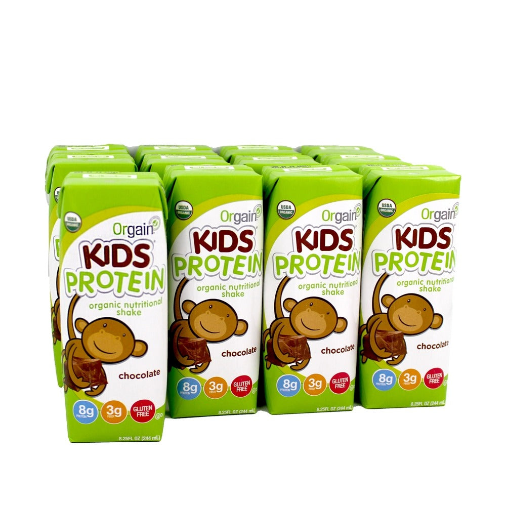 Orgain, Pediatric Oral Supplement Orgain  Kids  Protein Organic Nutritional Shake Chocolate Flavor 8¼ Oz. Ca, Count of 12