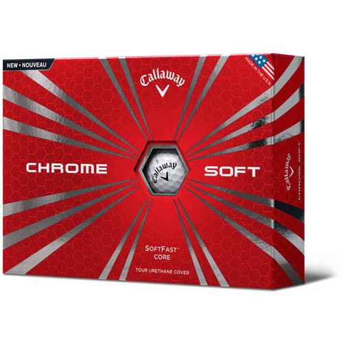 Callaway Chrome Soft Golf Balls  12 Pack (White)