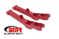 BMR Suspension TCA028R Rear Lower Control Arms Poly Bushings Non-adjustable Red Pontiac G8 08-09 | Chevrolet Camaro 10-15 | SS 14-17
