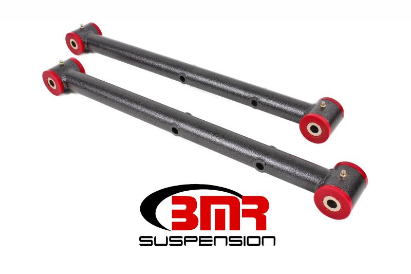 BMR Suspension TCA034H Lower Control Arms Poly Bushings DOM Non-adjustable Black Buick Grand Sport | Chevrolet Malibu | Oldsmobile 442 | Pontiac GTO 6