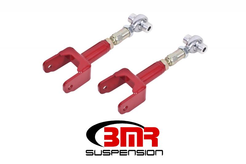BMR Suspension UTCA047R Upper Control Arms on-car Adjustable Rod Ends DOM Red Buick Skylark | Chevrolet Malibu | Oldsmobile 442 | Pontiac GTO 68-72