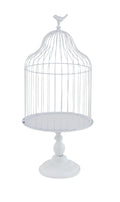Farmhouse 28 X 13 Inch White Birdcage Metal Planter by Studio 350