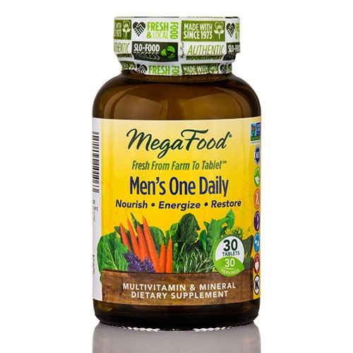 MegaFood Men's One Daily Multivitamin & Mineral Dietary Supplement 30 Ct