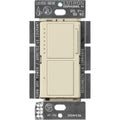 Lutron Maestro 300-Watt Single-Pole Dual Dimmer and Switch - Light Almond