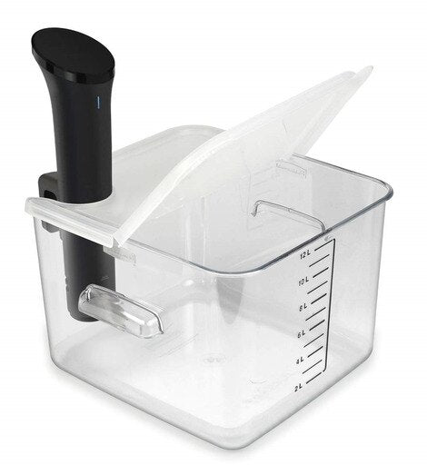 EVERIE Collapsible Hinged Sous Vide Lid Compatible with Anova Nano Sous Vide and