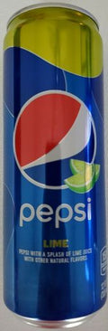 NEW Pepsi with Lime Juice Flavor Soda 12 Oz Tall Can FREE WORLDWIDE SHIPPING