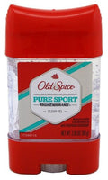 Old Spice Deodorant 2.85 Ounce Pure Sport Clear Gel 84ml 3 Pack