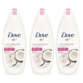 Dove Purely Pampering Coconut Milk with Jasmine Petals Body Wash 500ML 3 Pack