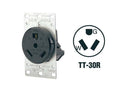 2 Pk Leviton 30A 125V 2 Pole 3 Wire Power TT-30R RV Outlet Receptacle 7313